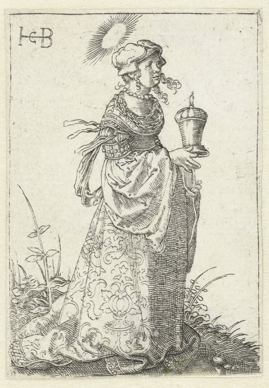 Marie Madeleine avec un pot de baume - Jacob Binck