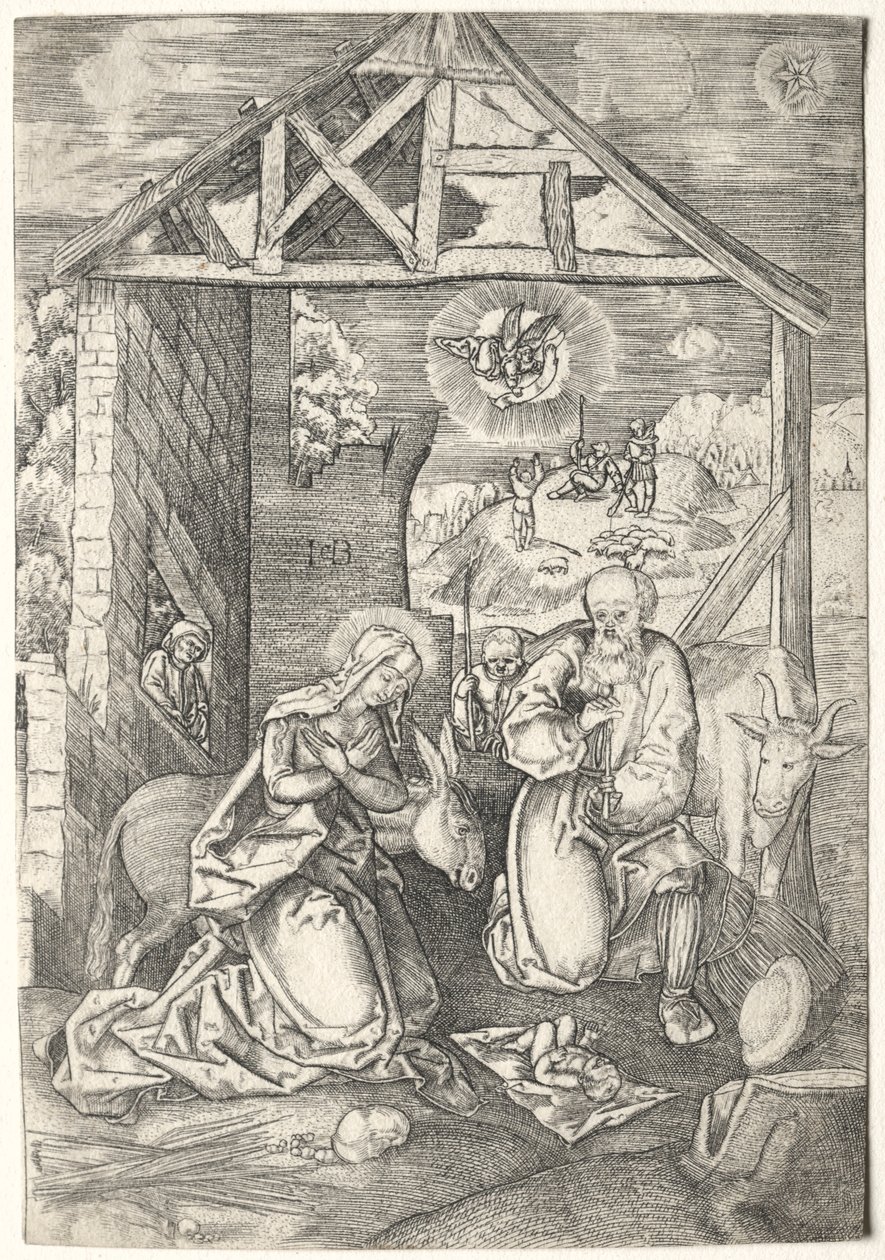 La Nativité - Jacob Binck
