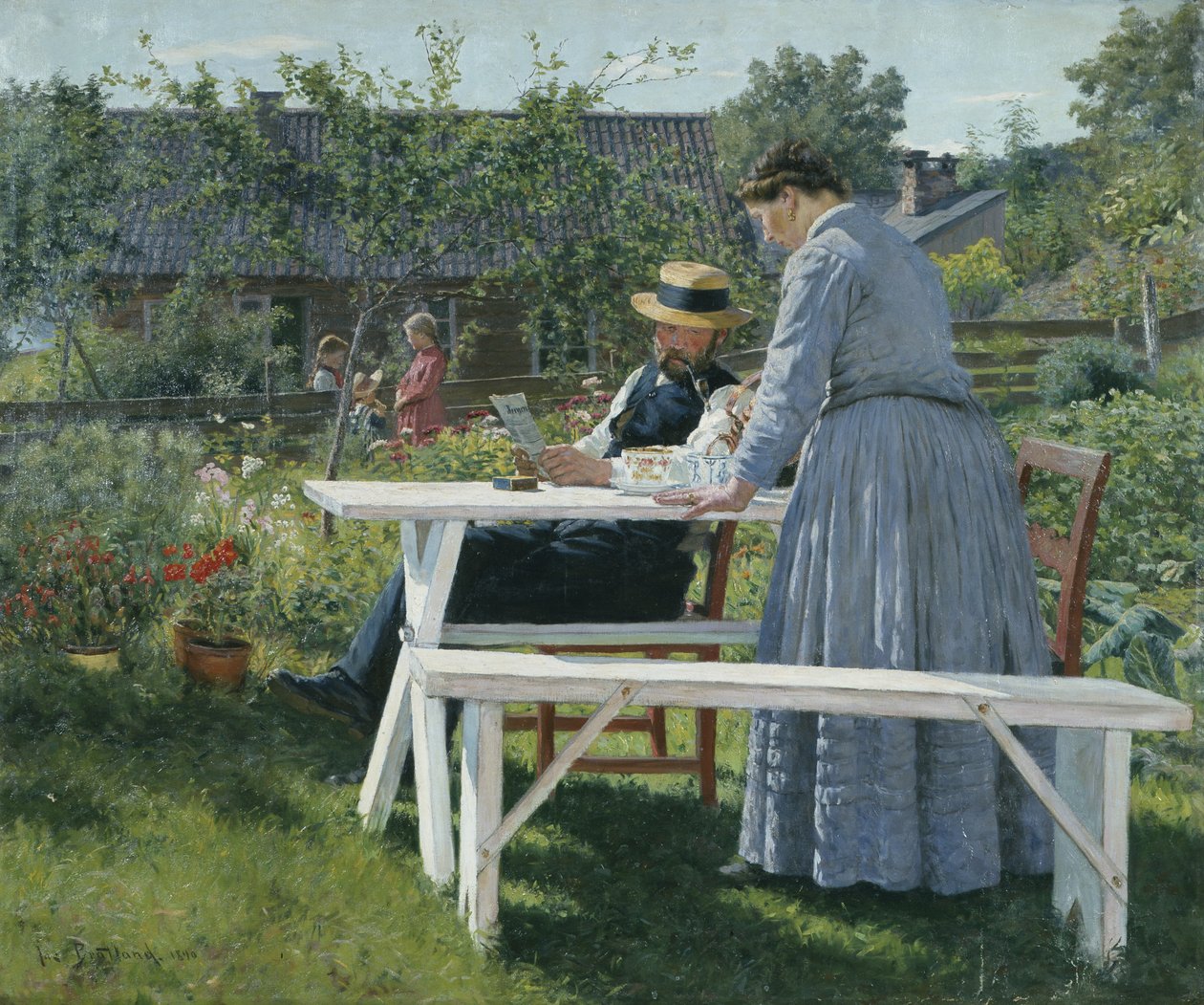 Dans le jardin - Jacob Bratland