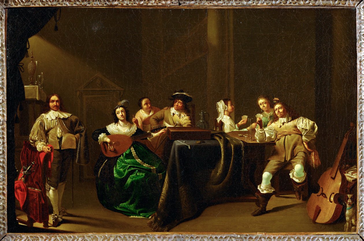 Une joyeuse compagnie - a merry company … - Jacob Duck