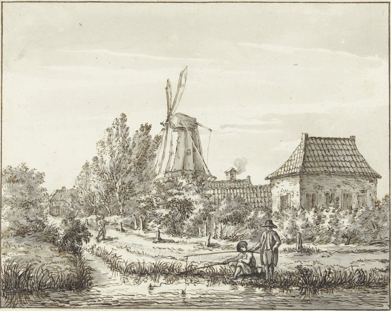 Deux pêcheurs près d