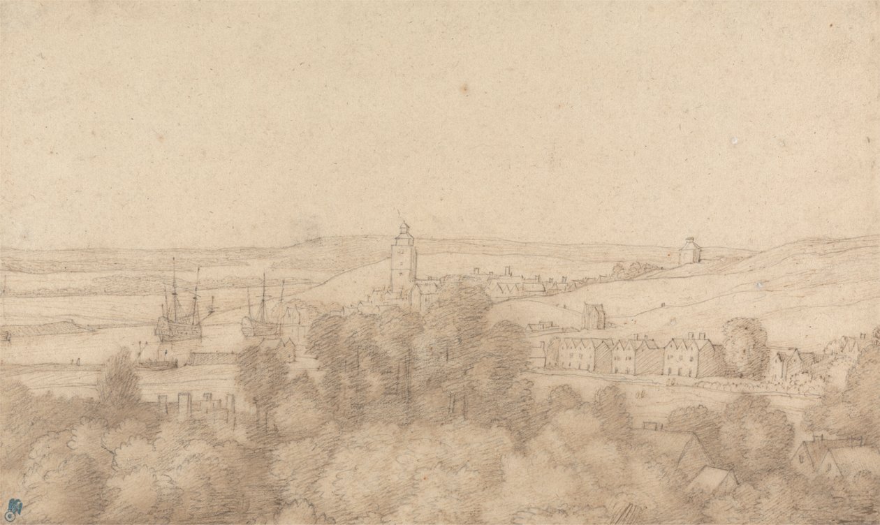 Vue de Chatham depuis l