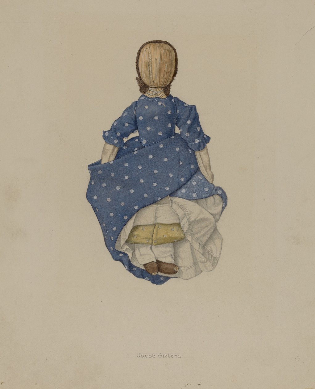 Poupée en enveloppe de maïs - Jacob Gielens