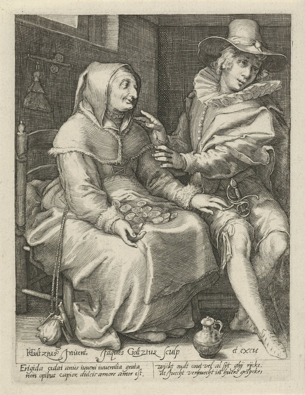 Amour inégal - Jacob Goltzius (II)