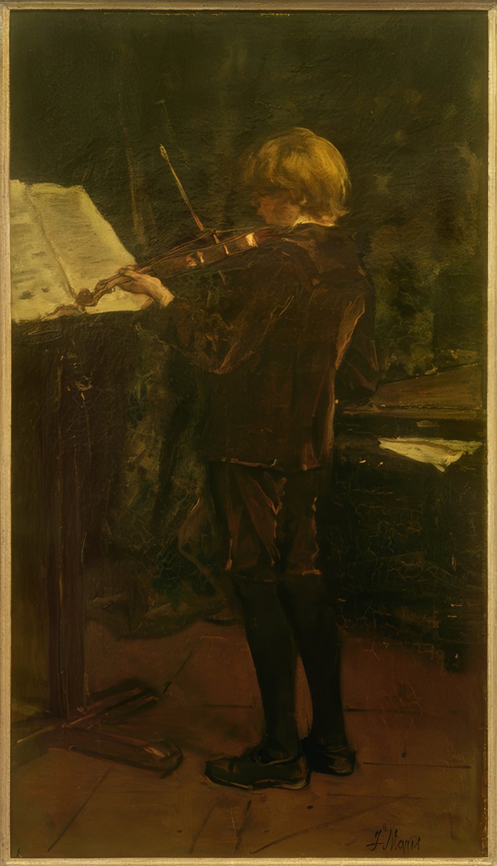 Le violoniste - Jacob Hendricus Maris
