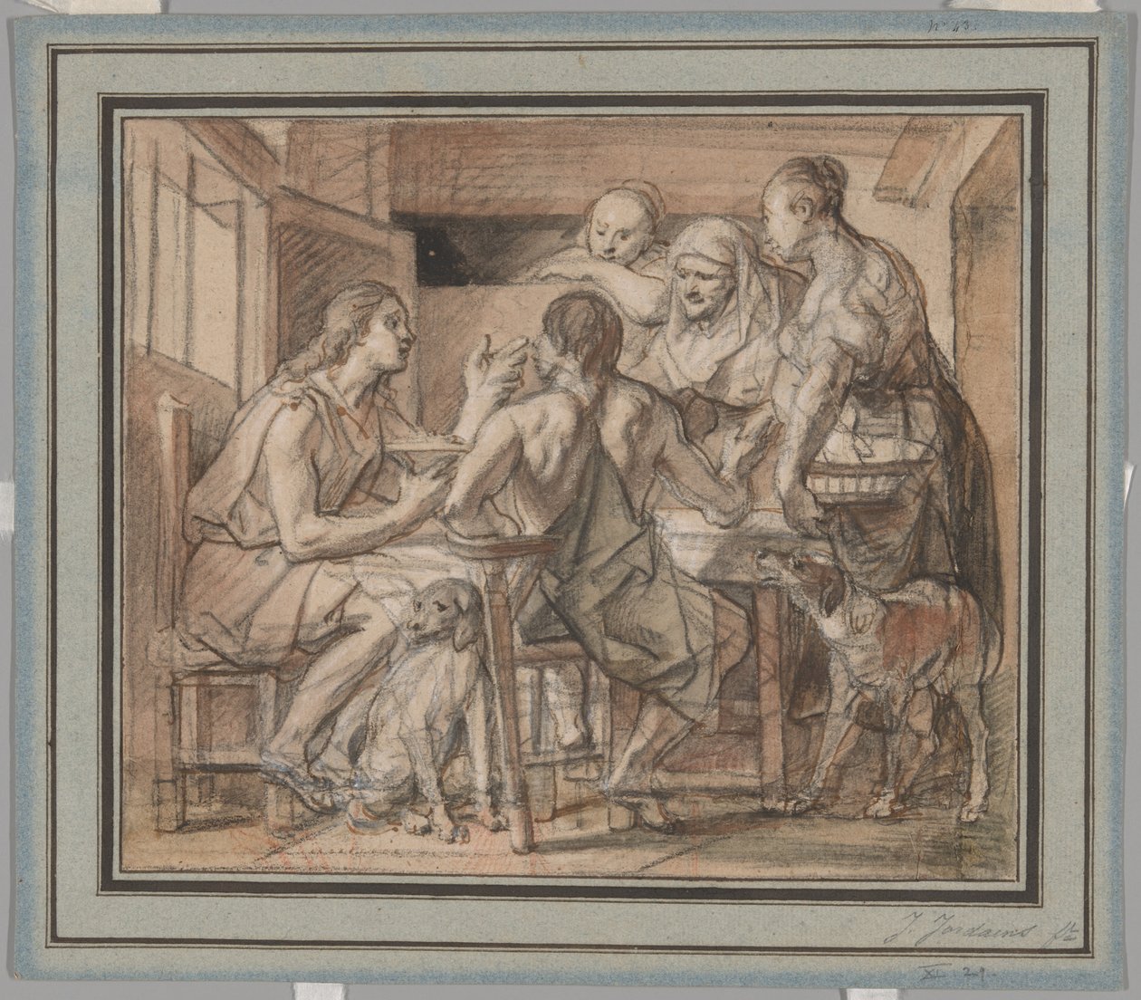 Jacob et Ésaü - Jacob Jordaens