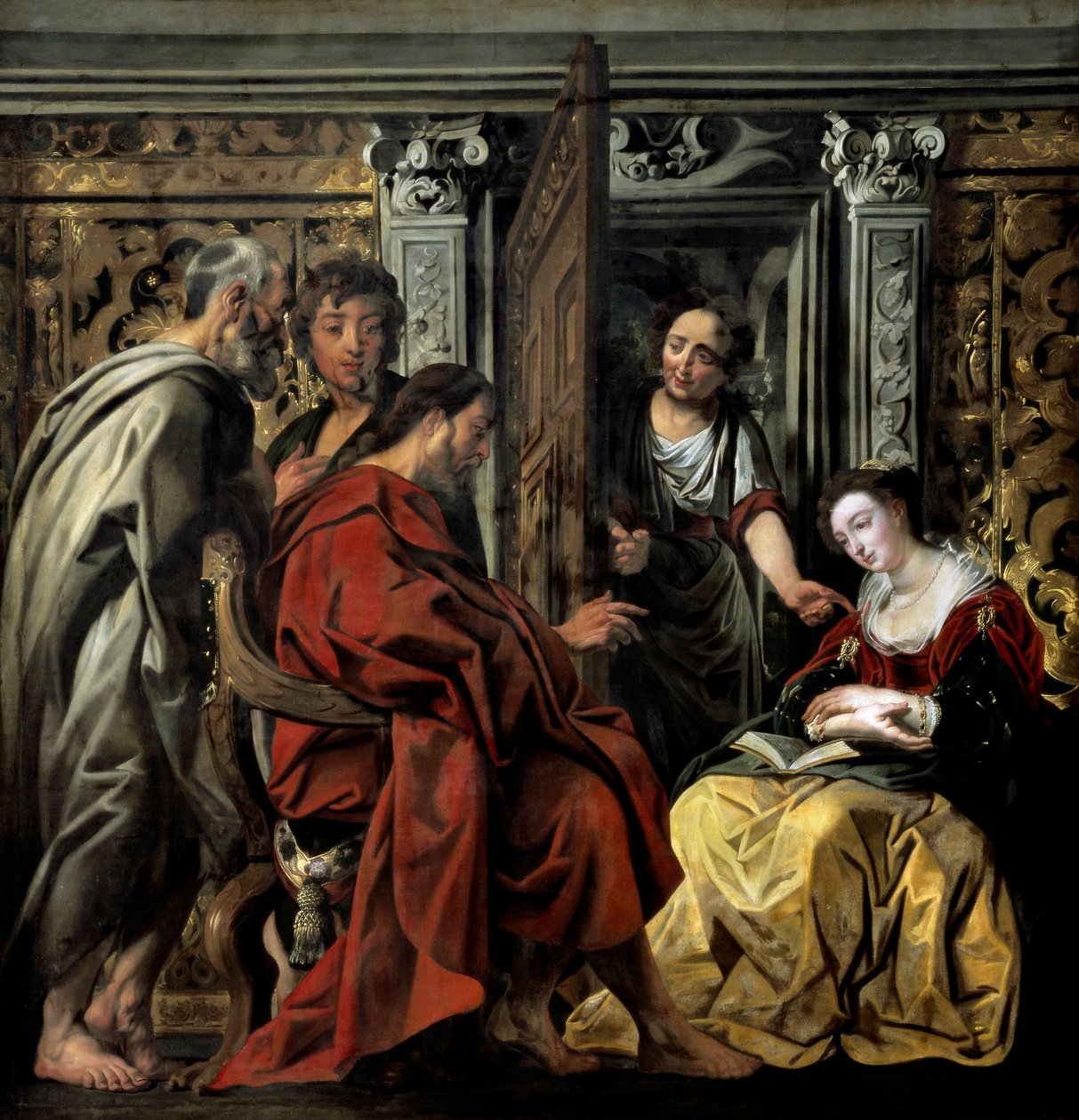 Jésus chez Marthe et Marie - Jacob Jordaens