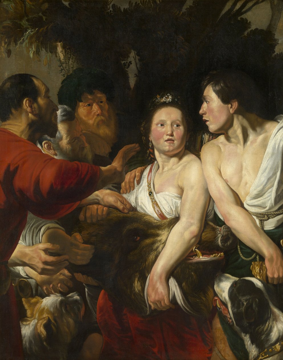Méléagre et Atalante, 1617-1618 - Jacob Jordaens