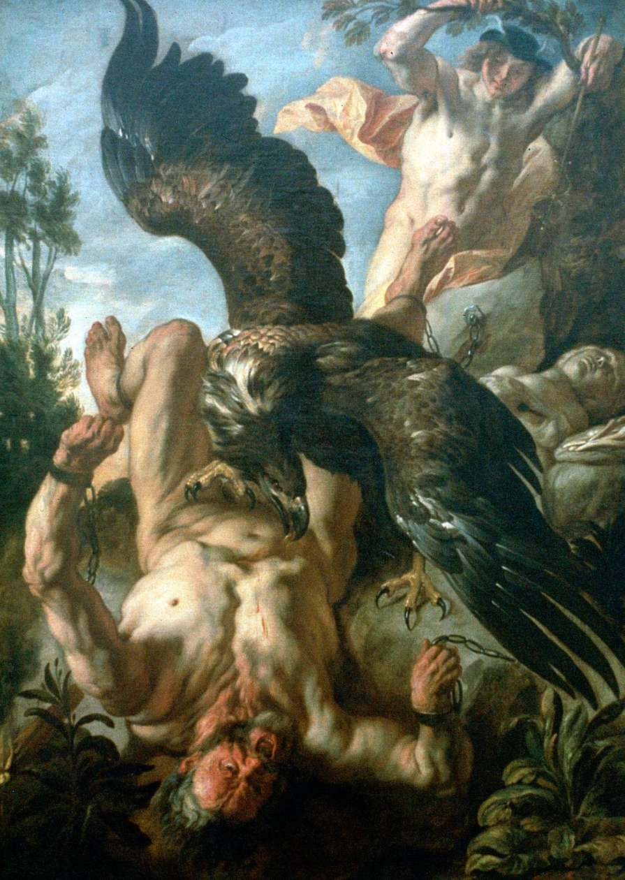 Prométhée enchaîné, vers 1640 - Jacob Jordaens