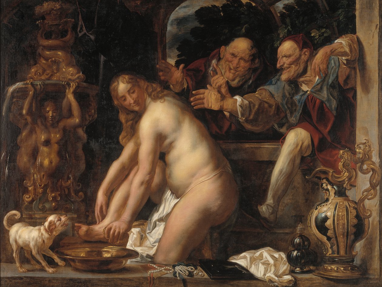 Suzanne et les vieillards - Jacob Jordaens