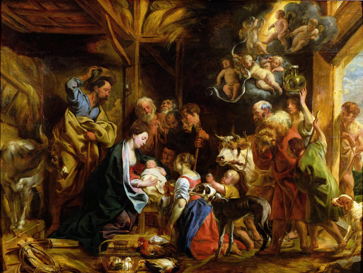 La Nativité - Jacob Jordaens