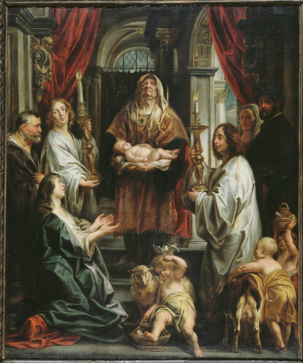 La Présentation au Temple - Jacob Jordaens