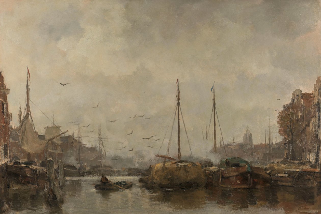 Paysage urbain - Jacob Maris