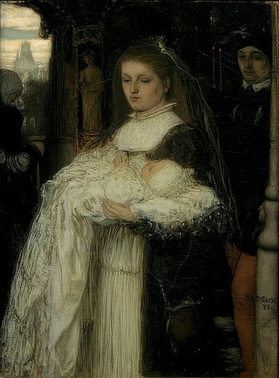 Une procession de baptême à Lausanne - Jacob Henricus or Hendricus Maris
