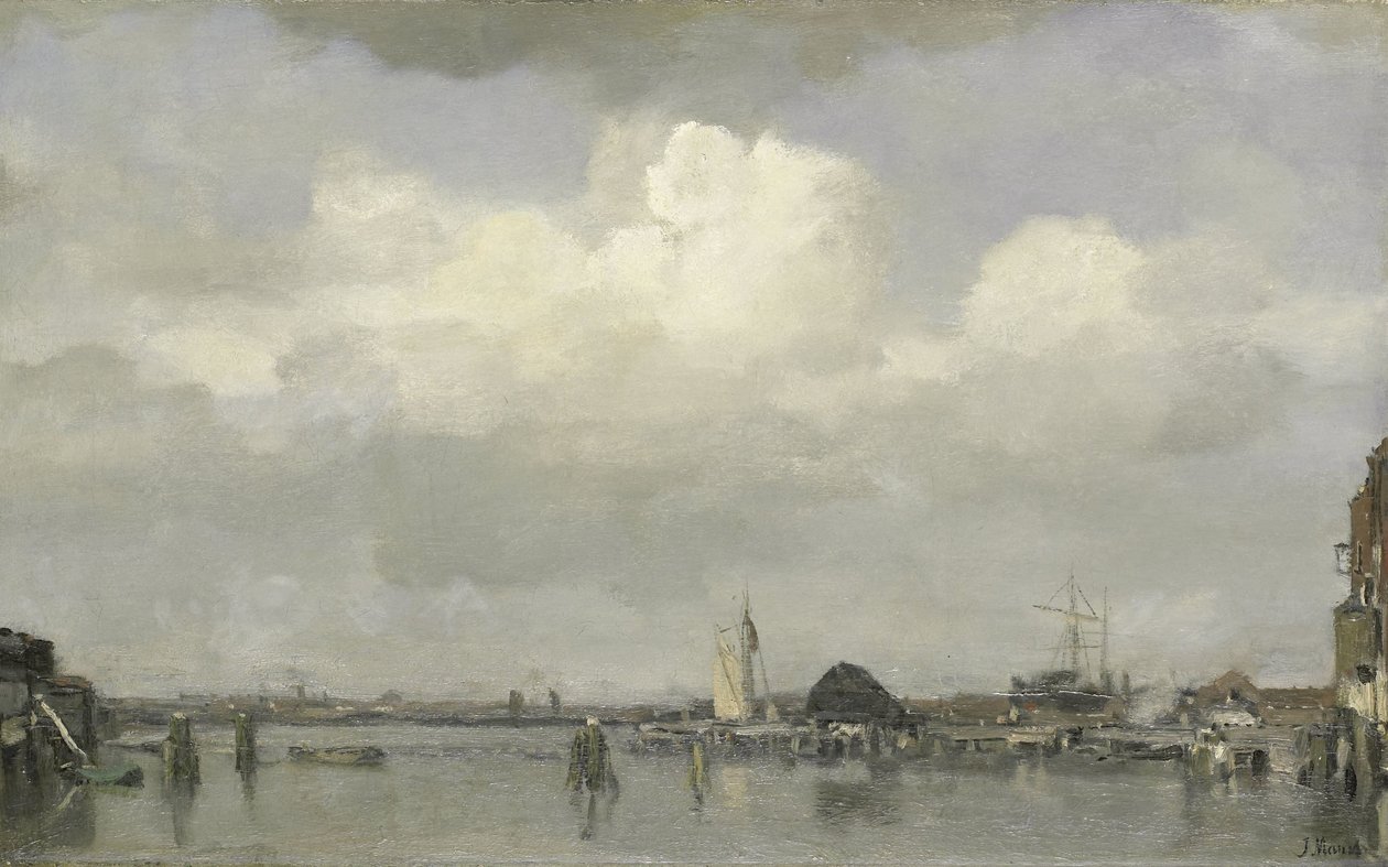 Vue du port - Jacob Maris