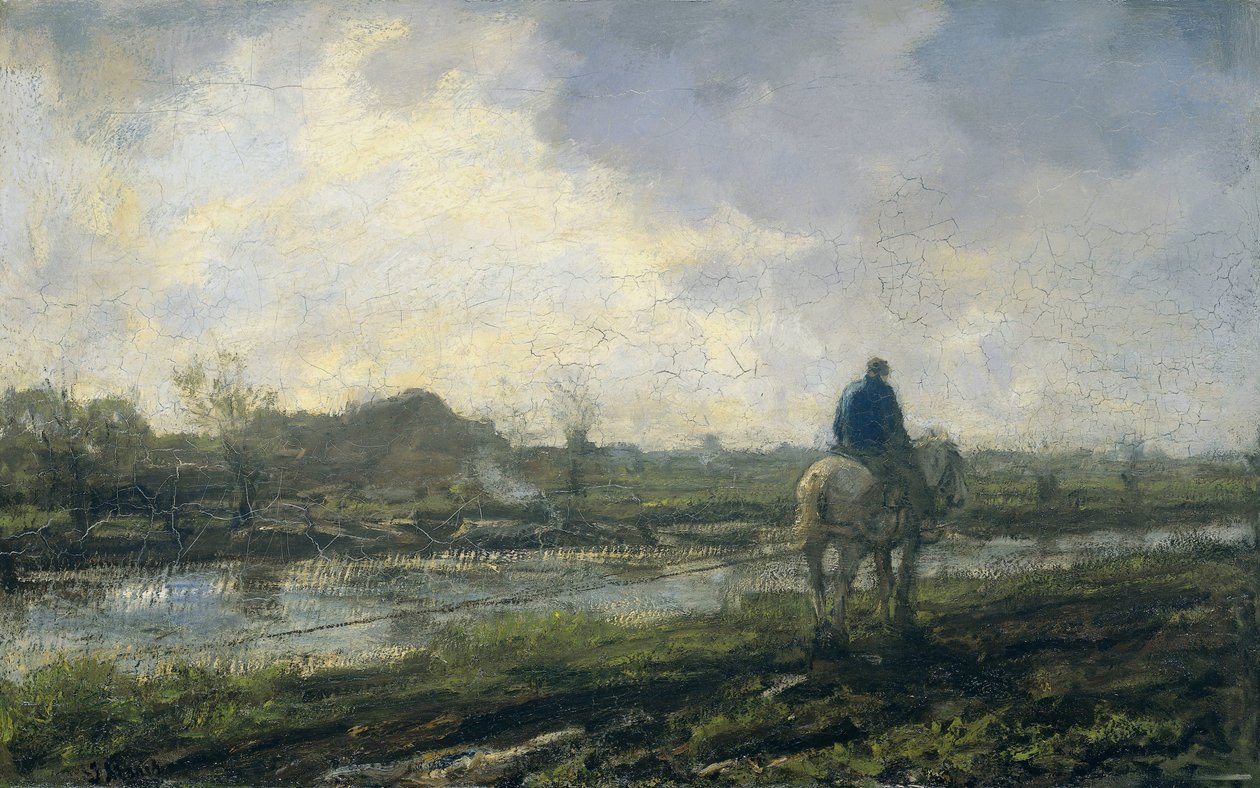 Chemin de halage - Jacob Maris