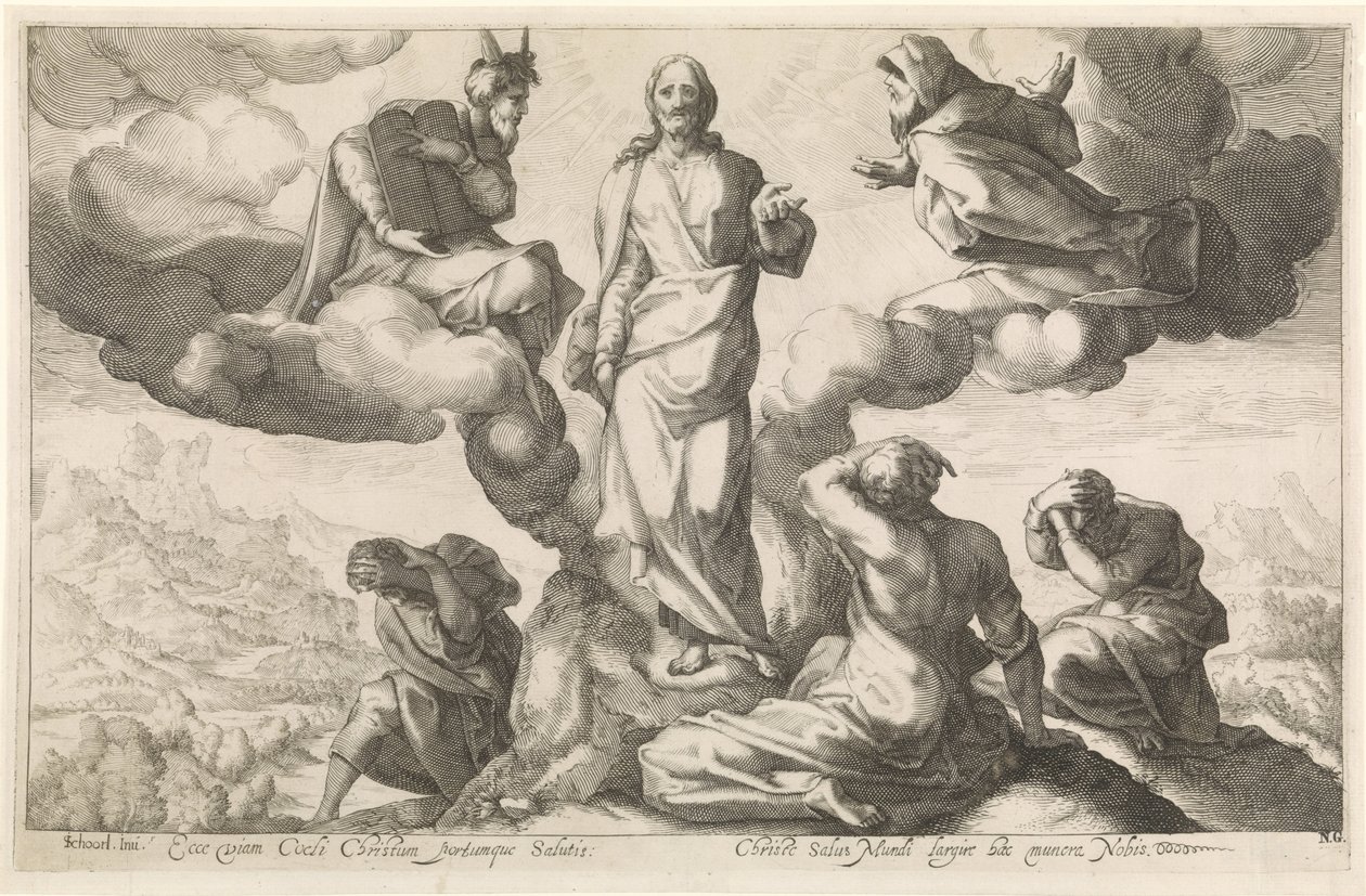 Transfiguration - Jacob Matham (rejected attribution)