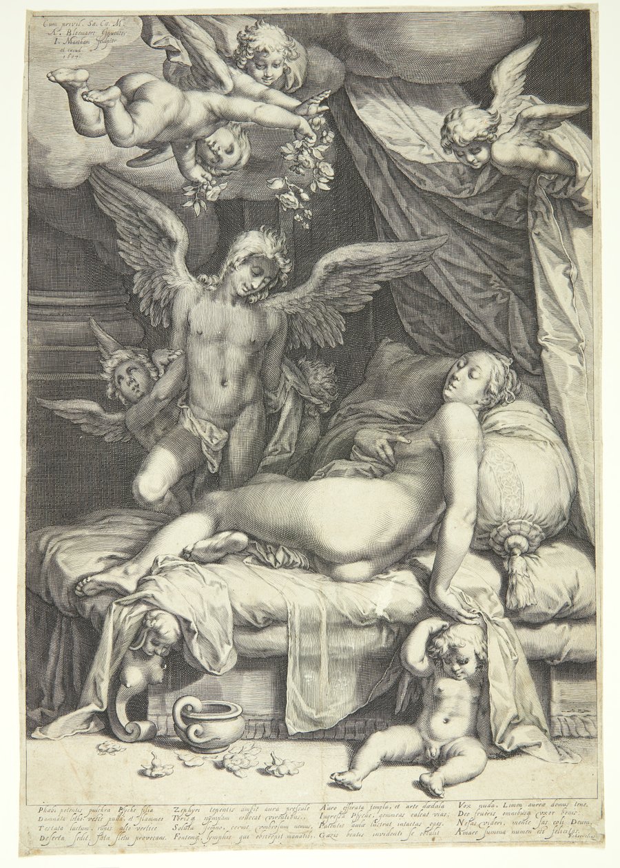 Amour et Psyché - Jacob Matham