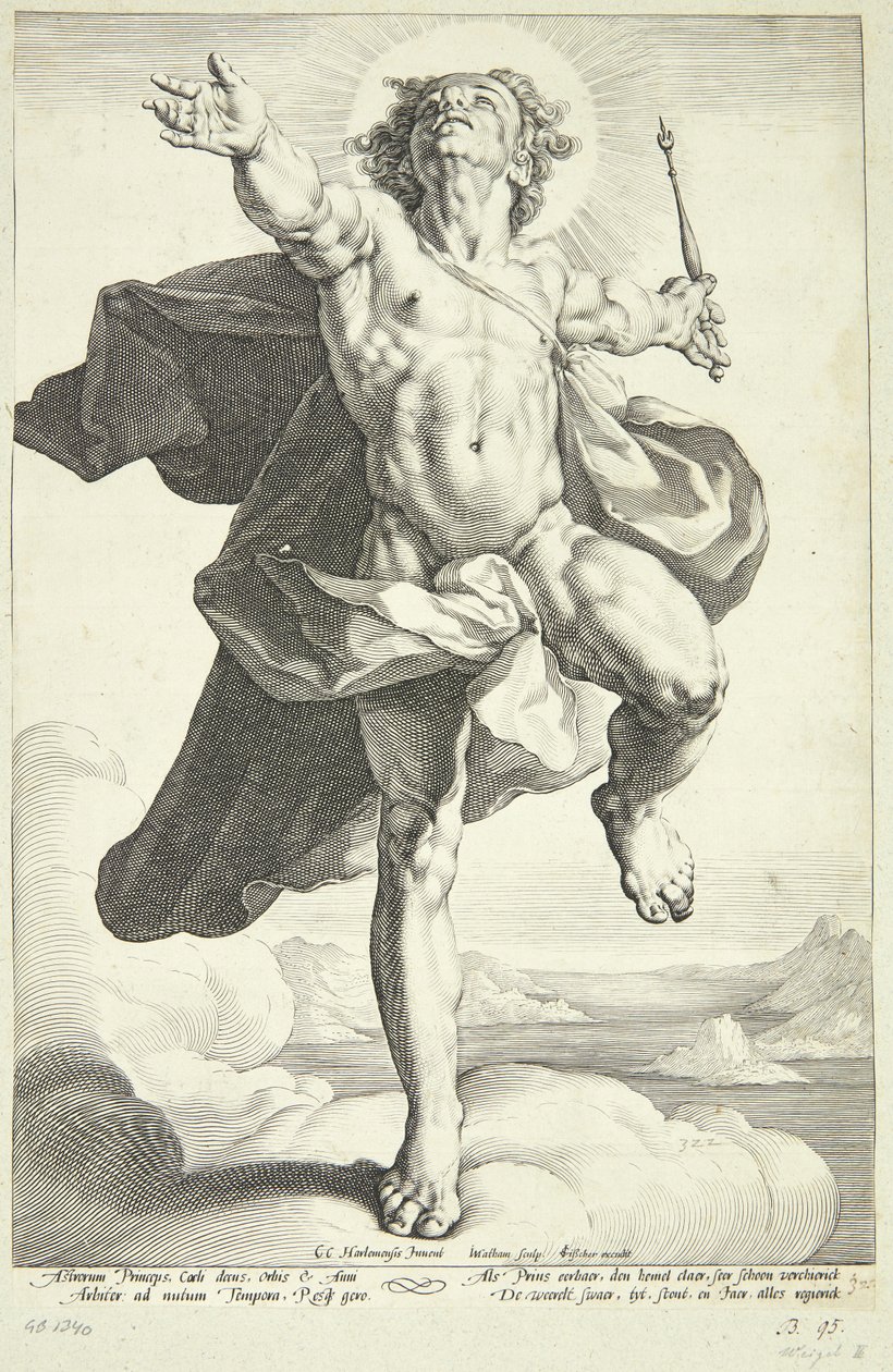 Apollon comme Soleil - Jacob Matham