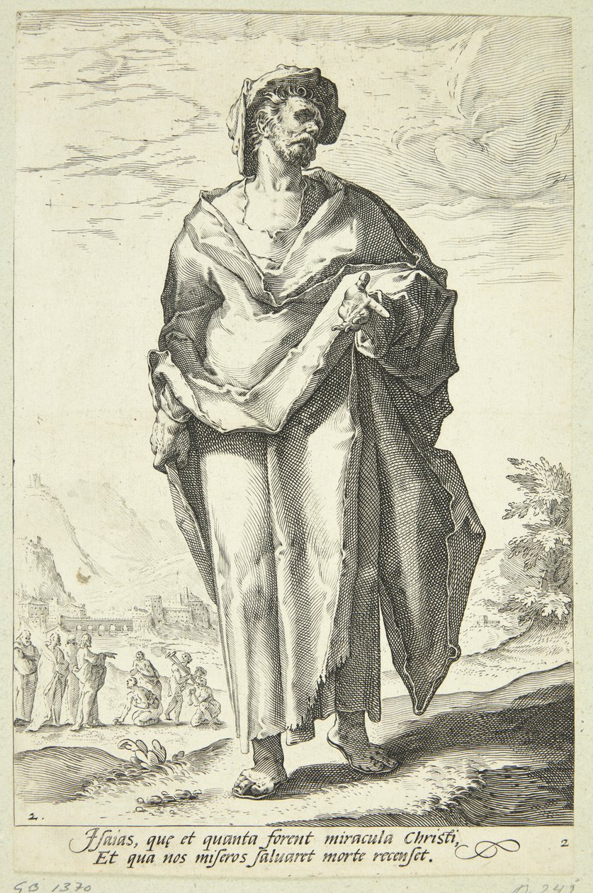 Ésaïe - Jacob Matham