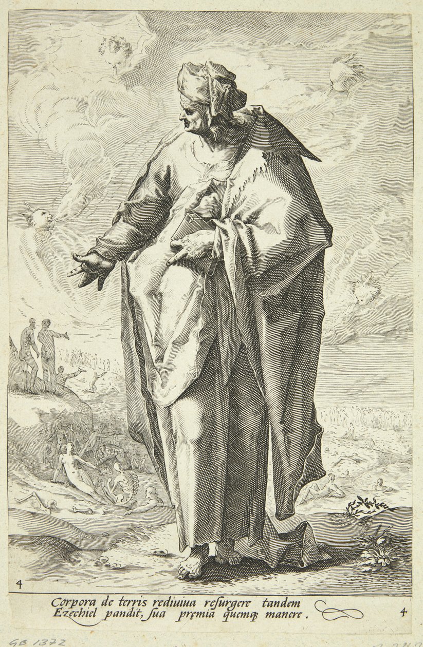 Ézéchiel - Jacob Matham
