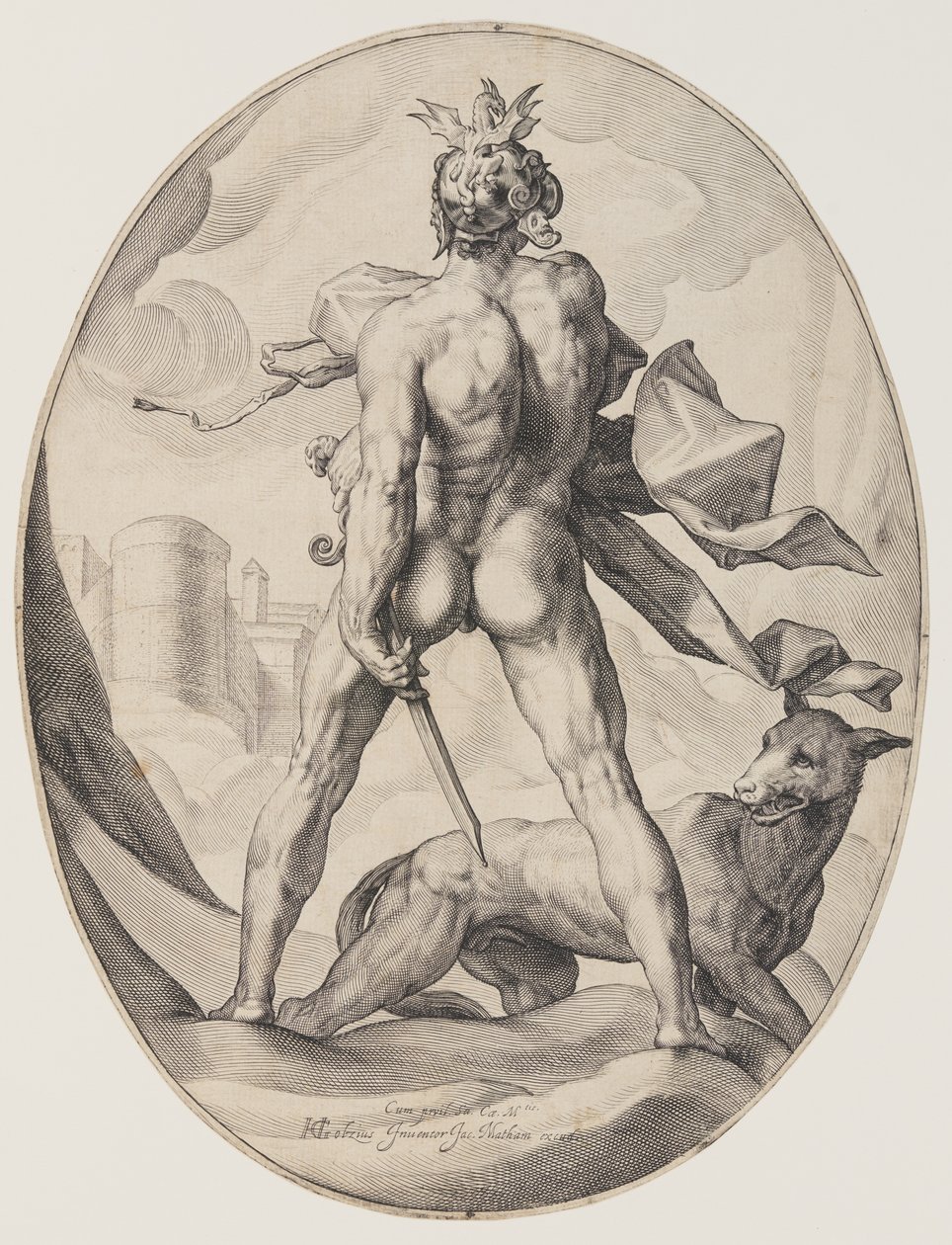 Mars - Jacob Matham