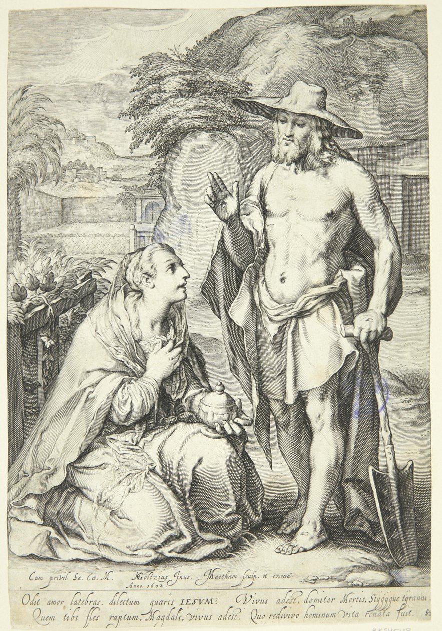 Noli me tangere - Jacob Matham
