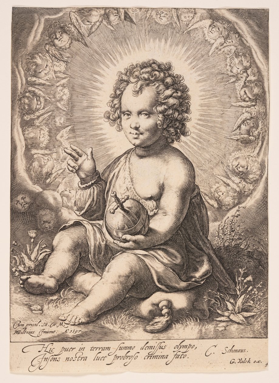 Salvator Mundi - Jacob Matham