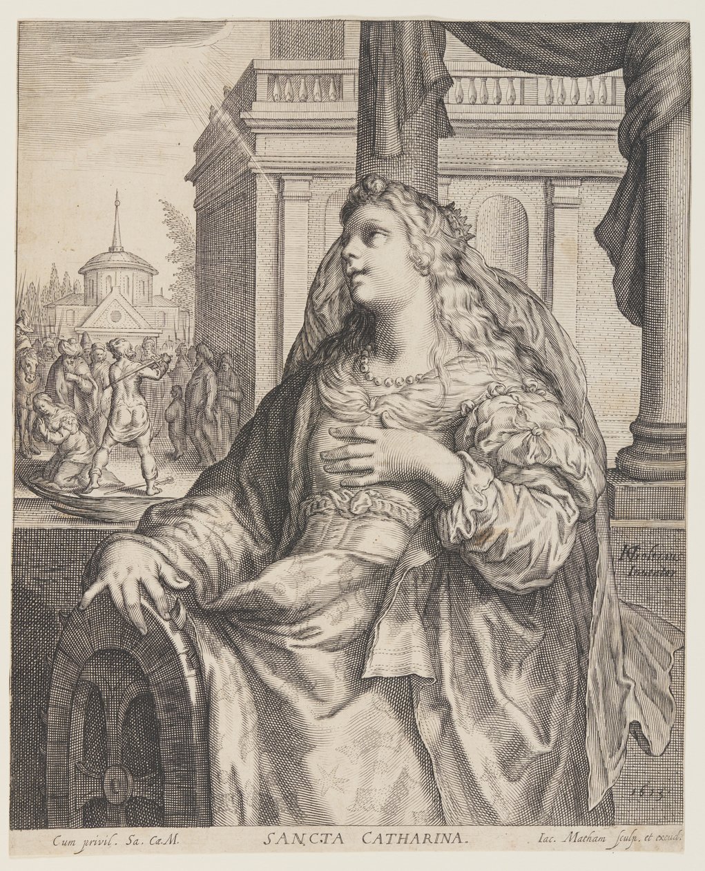 Sainte Catherine - Jacob Matham