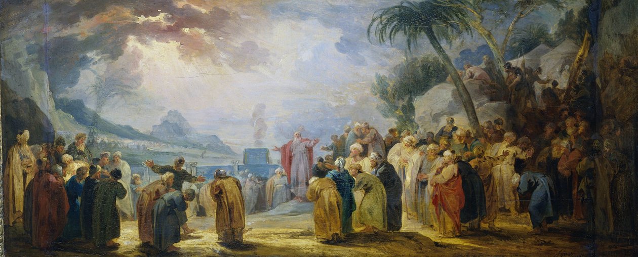 Moïse choisissant les soixante-dix anciens - Jacob de Wit
