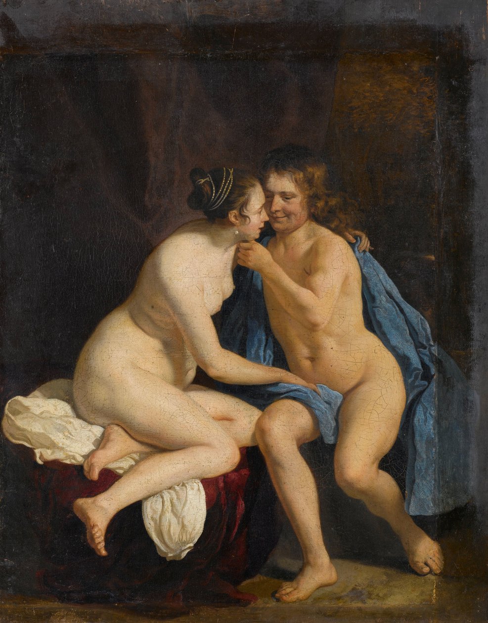 Amoureux - Jacob van Loo (attributed to)
