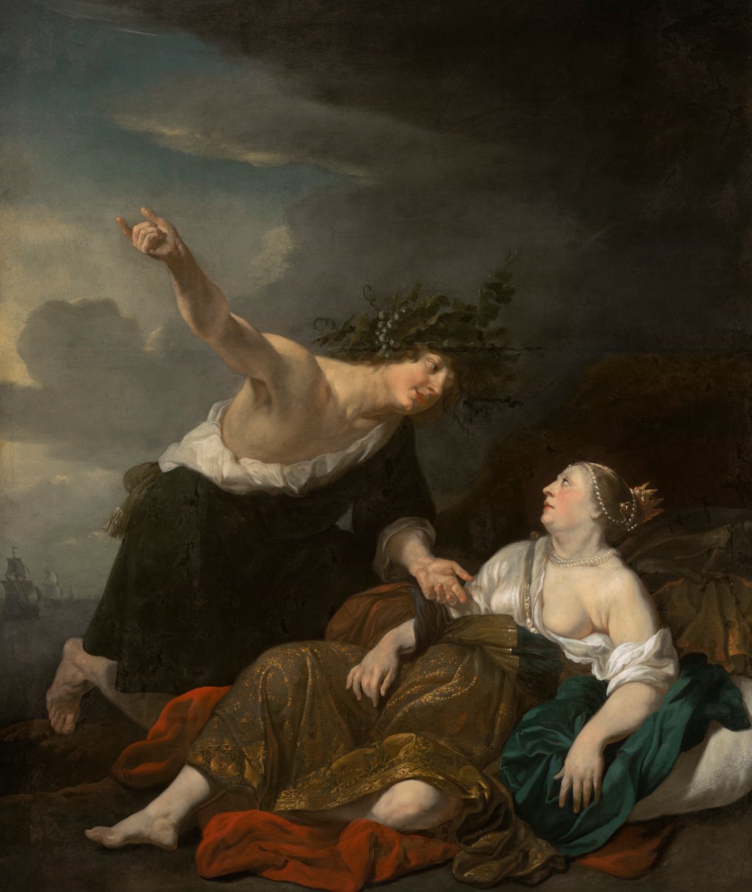 Bacchus et Ariane - Jacob van Loo