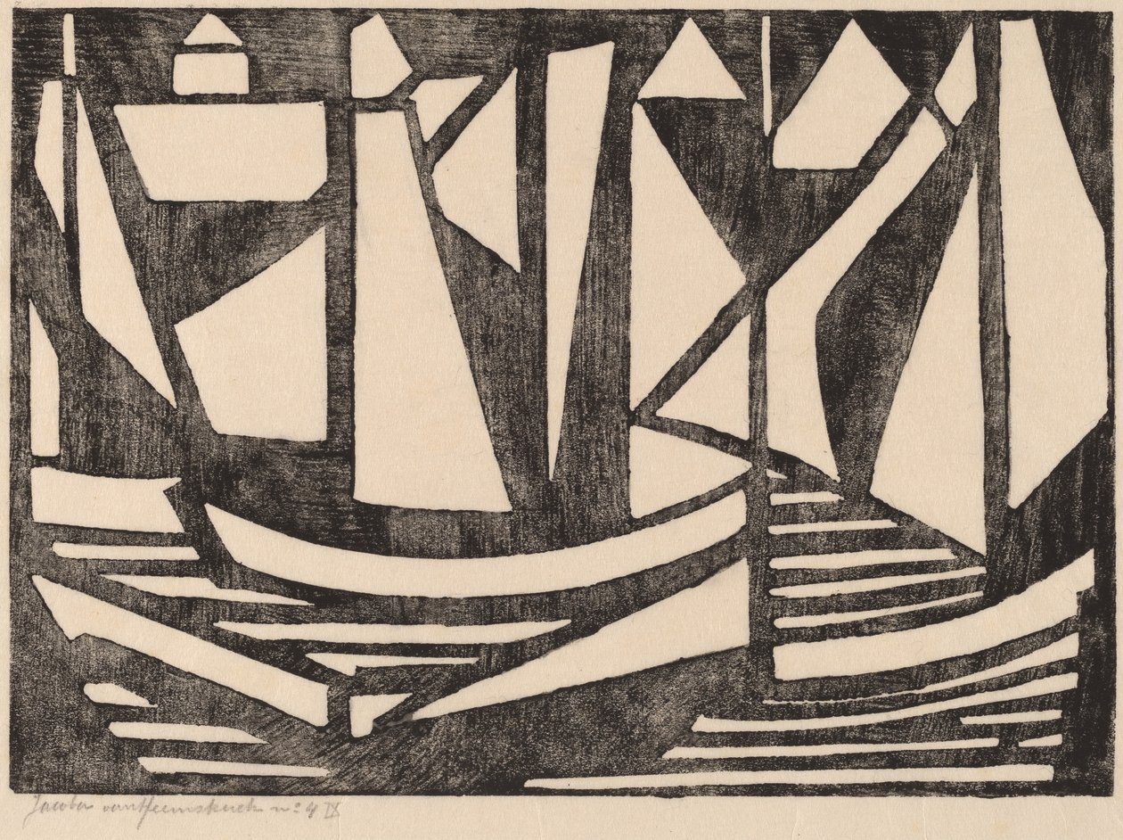 Bateaux, 1915 - Jacoba van Heemskerck van Beest