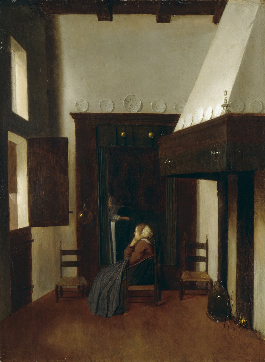 La petite infirmière, XVIIe siècle - Jacobus Vrel or Frel