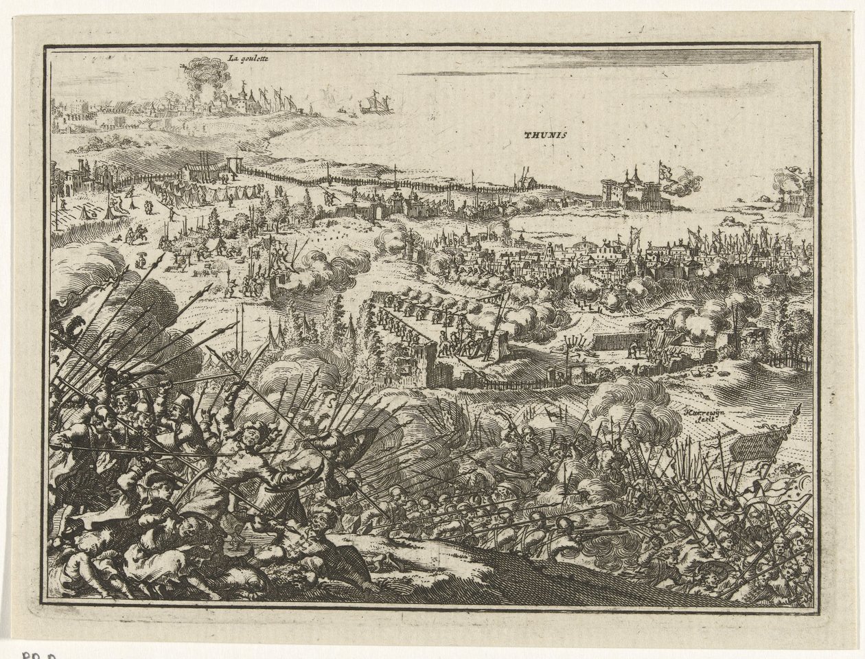 Prise de Tunis par Charles V - Jacobus Harrewijn