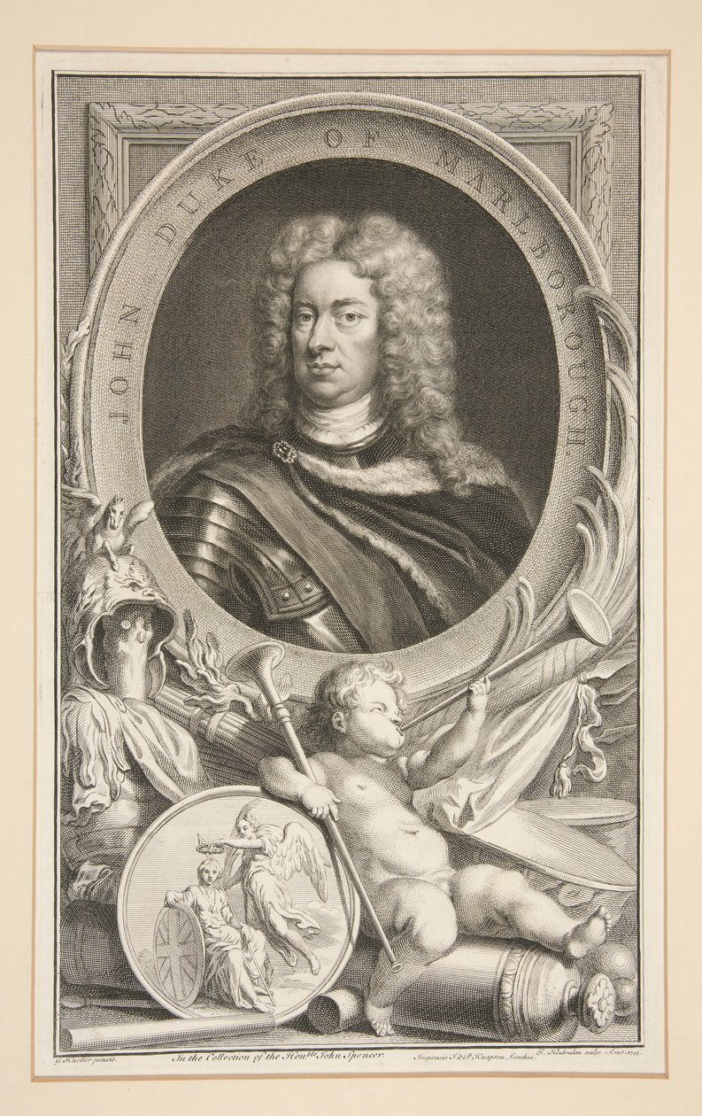 John, Duc de Marlborough - Jacobus Houbraken