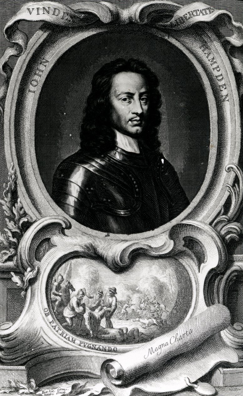 John Hampden, 1740 - Jacobus Houbraken