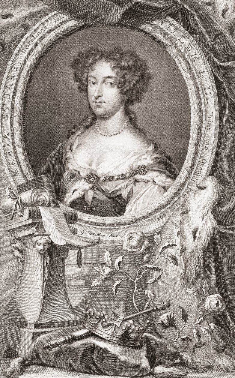 Marie II - Jacobus Houbraken