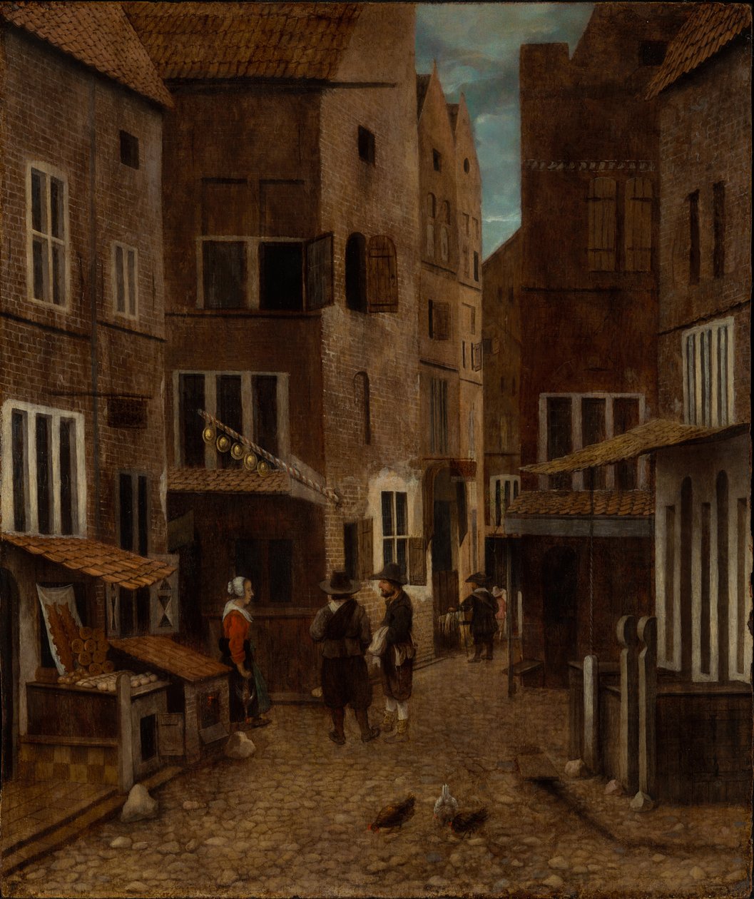 Scène de rue - Jacobus Vrel