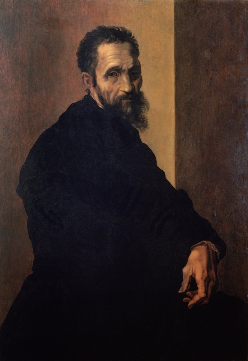Portrait de Michel-Ange, c.1535 - Jacopino del Conte
