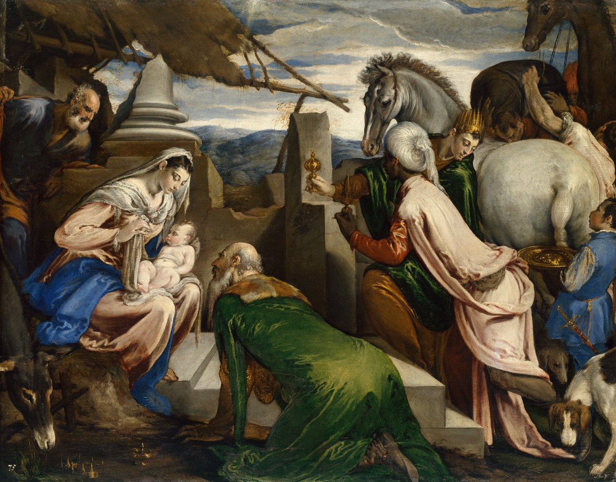 Adoration des mages - Jacopo Bassano
