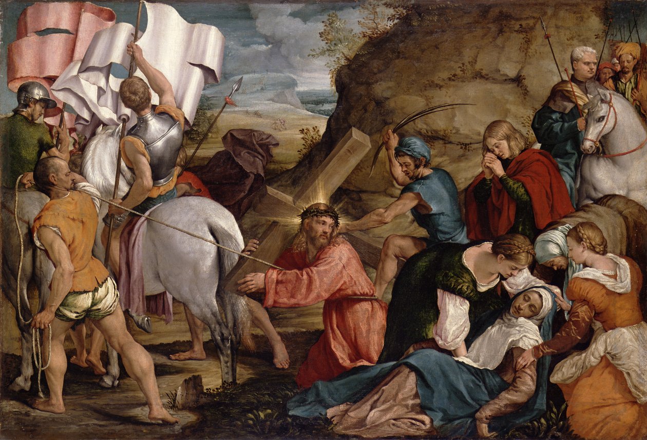 Le Chemin de croix, vers 1540 - Jacopo Bassano