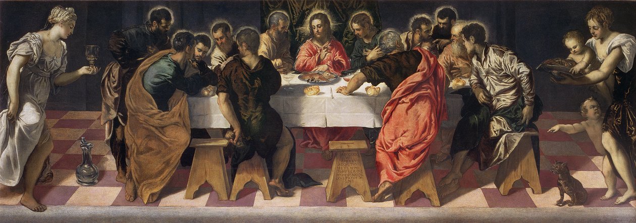 La Cène - Jacopo Robusti Tintoretto