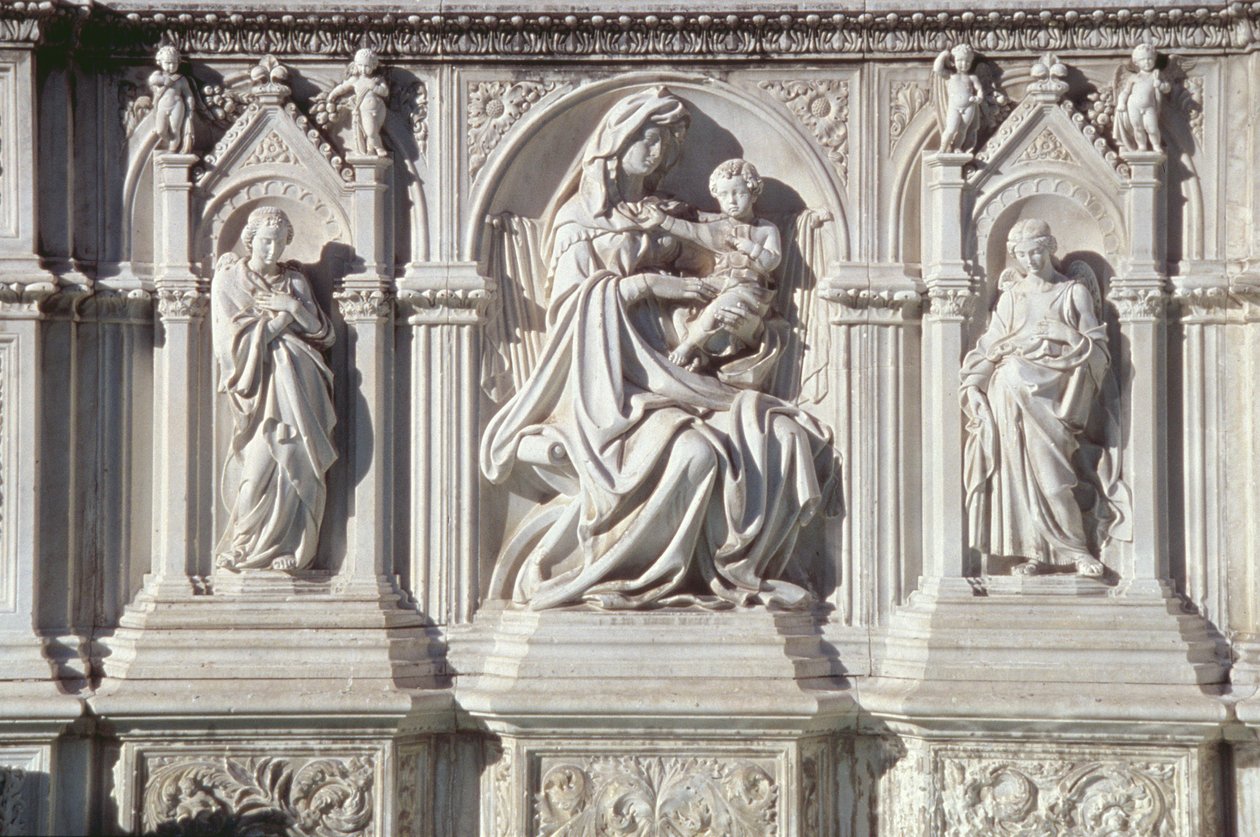 Fonte Gaia (détail) - Jacopo della Quercia