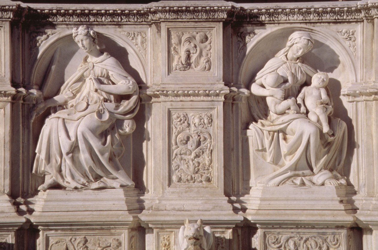 Fonte Gaia (détail) - Jacopo della Quercia