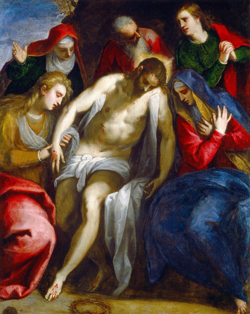 Lamentation, vers 1620 - Jacopo Palma