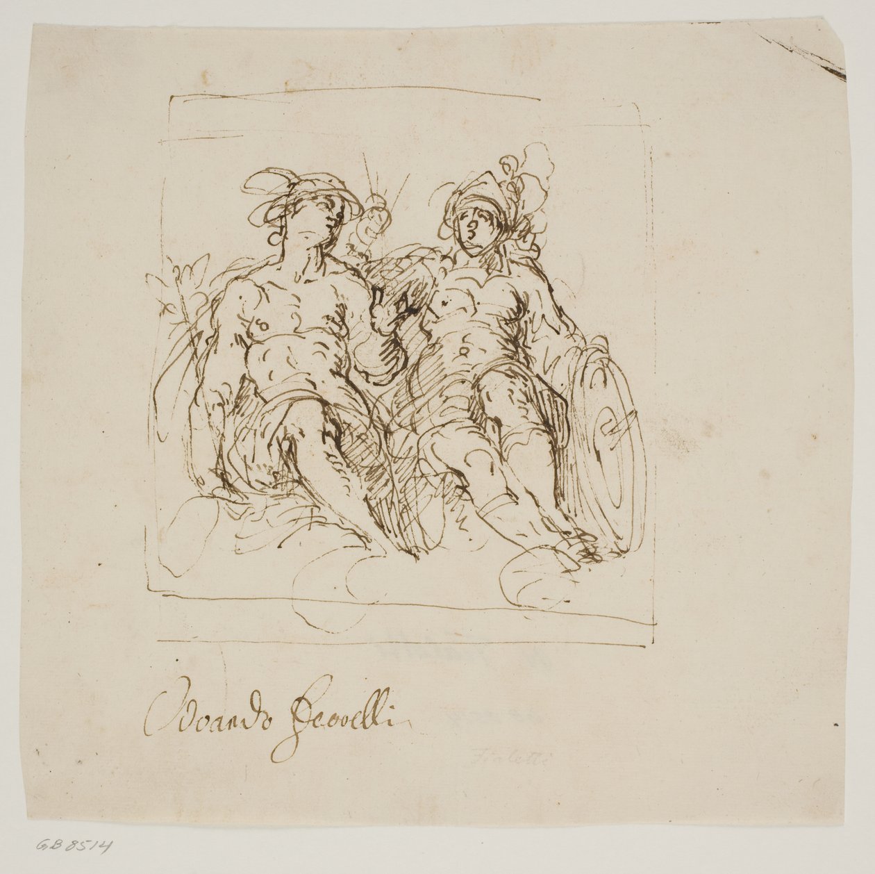 Mercure et Minerve - Jacopo Palma