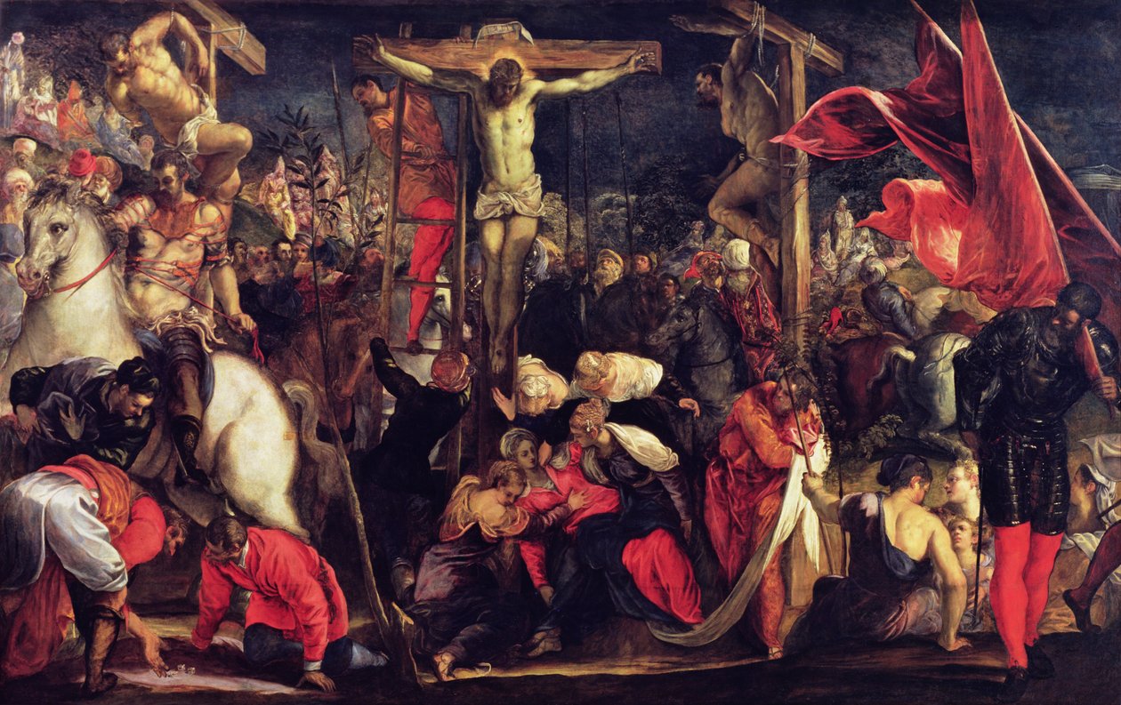 La Crucifixion - Jacopo Robusti Tintoretto
