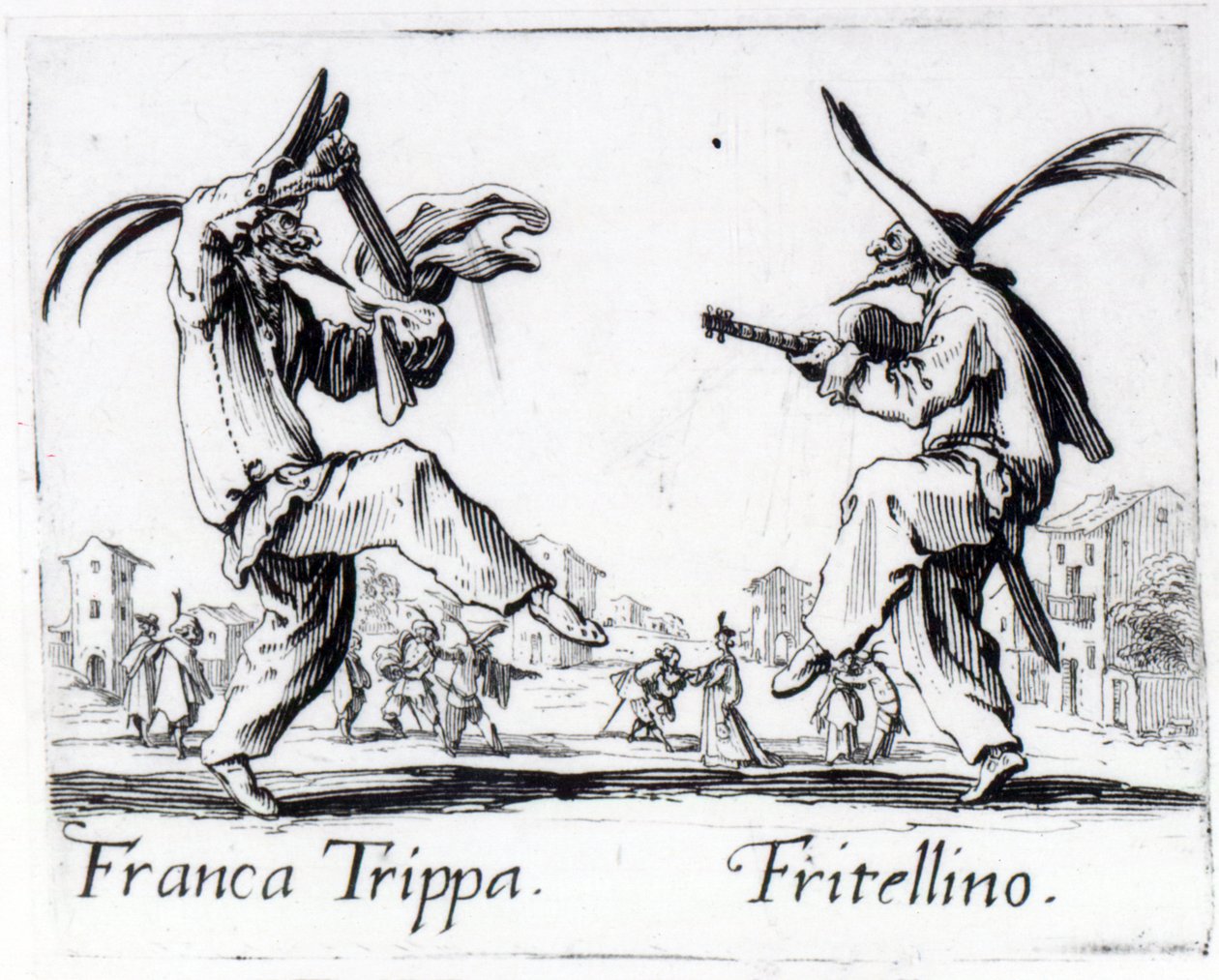 Balli de Sfessania, c.1622 - Jacques Callot