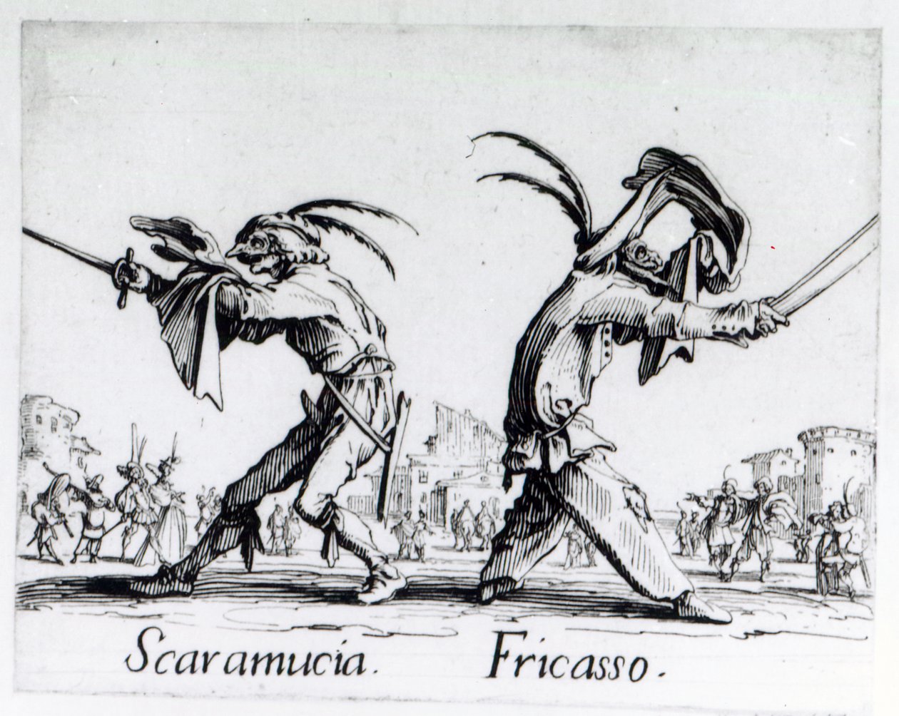 Balli de Sfessania, vers 1622 - Jacques Callot